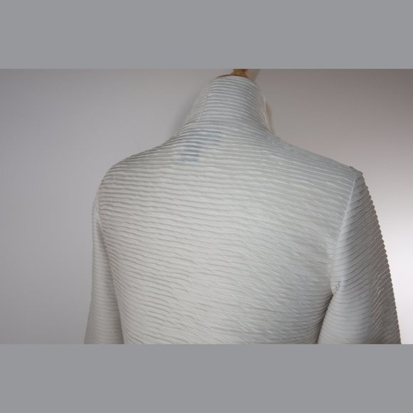 Frank Lyman Cream Cardigan Coat - size 6 - Picture 13 of 16